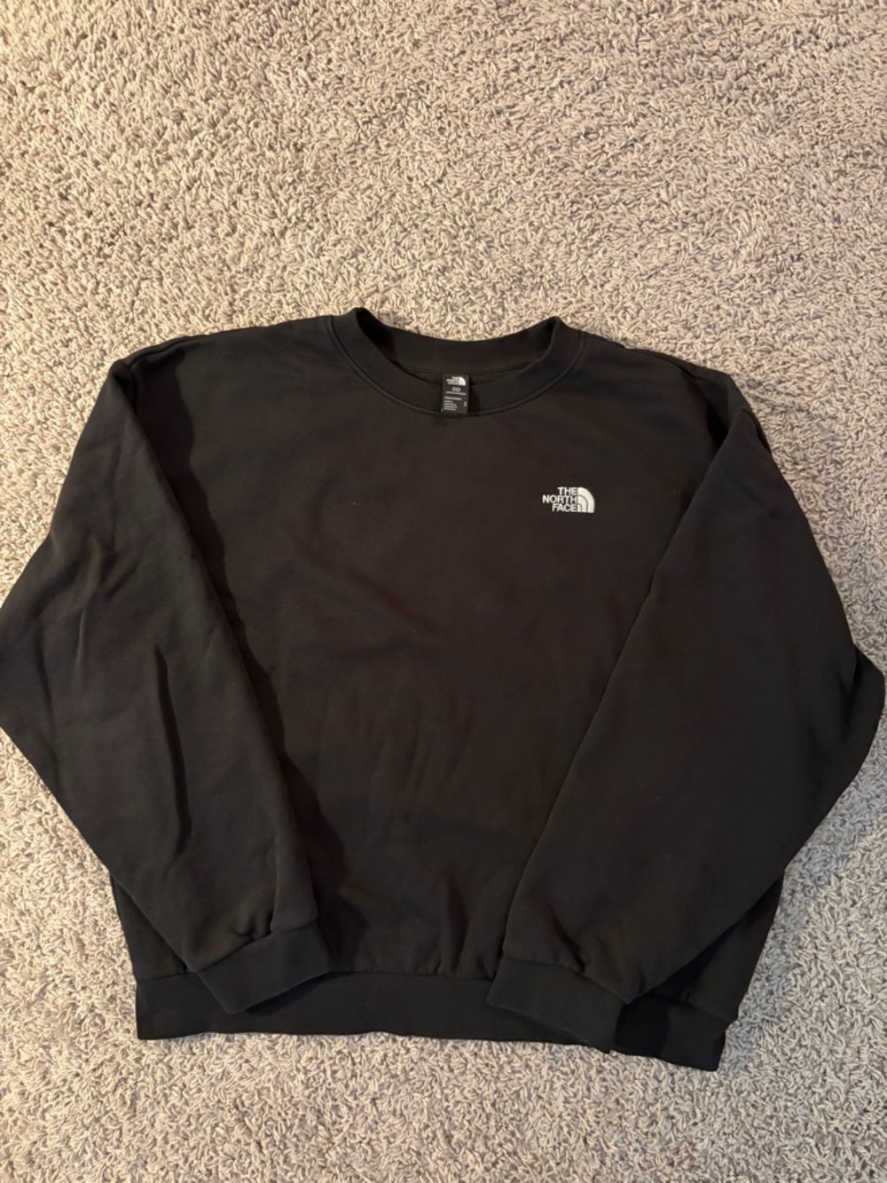 The North Face Men’s Black Crewneck Sweatshirt - Medium